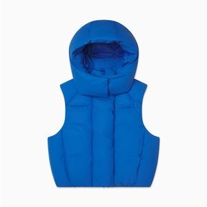 KHY blue puffer vest *NEW*